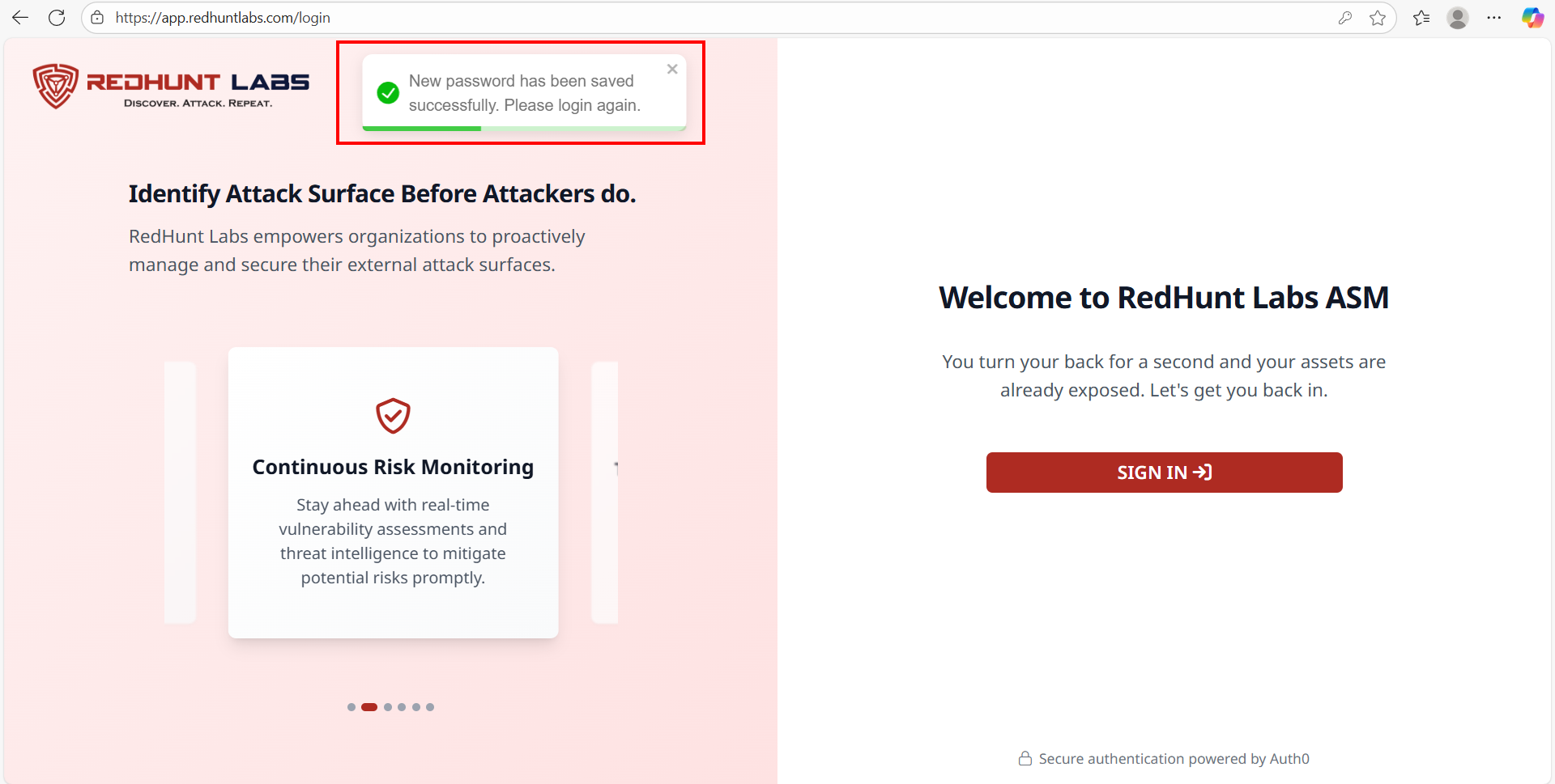 How to Set Up SSO? | RedHunt Labs Documentation