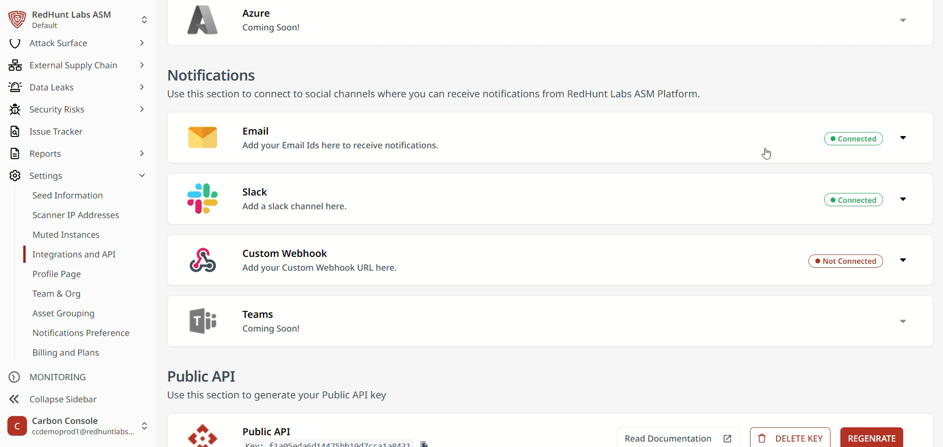 Setting Up Customized DL Email Delivery | RedHunt Labs Documentation
